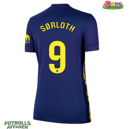Atletico Madrid Alexander Sorloth #9 Bortatröja Kvinnor 2025-26 Kortärmad